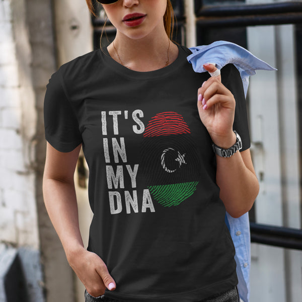 It's In My DNA - Libya Flag T-Shirt