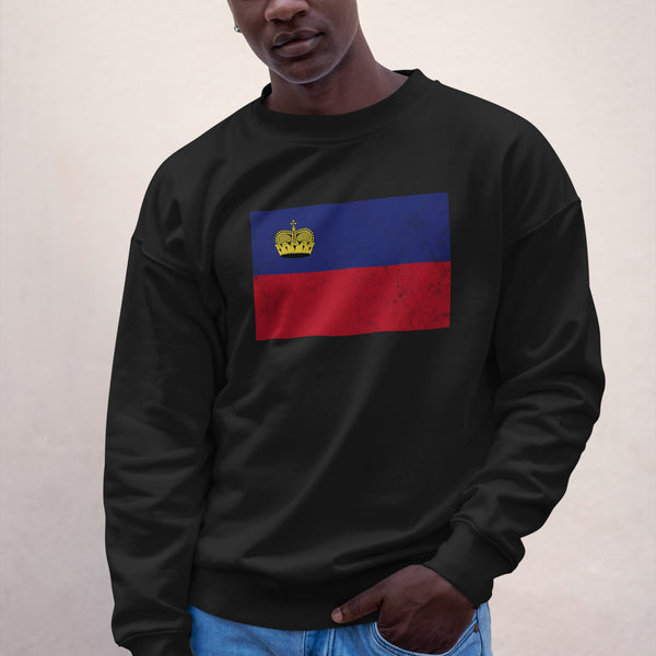 Liechtenstein Flag Sweatshirt