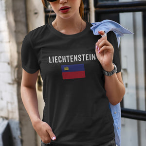 Áo thun có hình cờ Liechtenstein