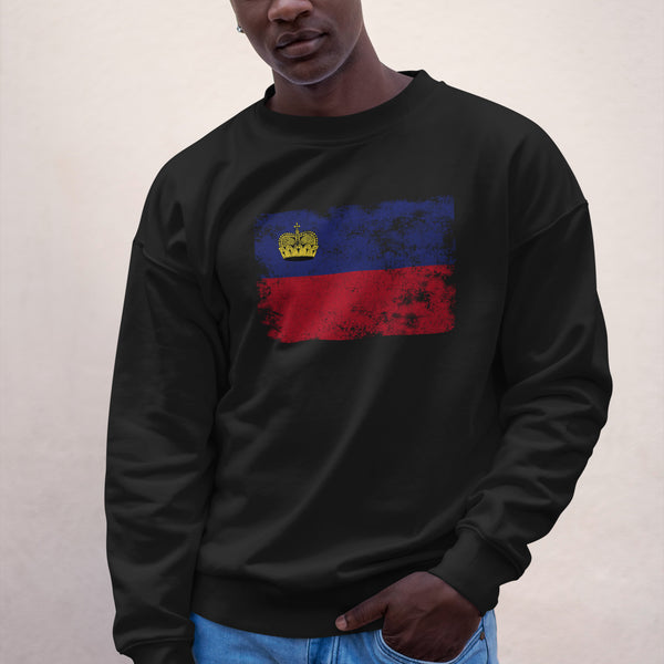 Liechtenstein Flag Sweatshirt