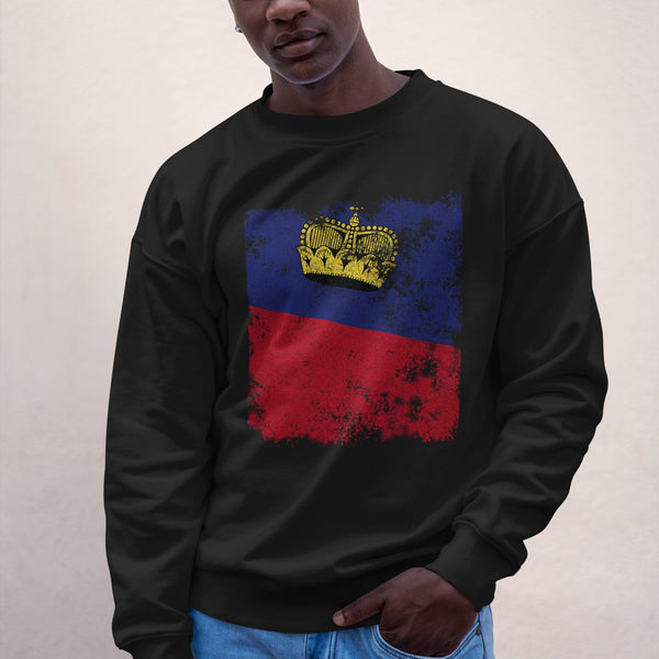 Liechtenstein Flag Sweatshirt