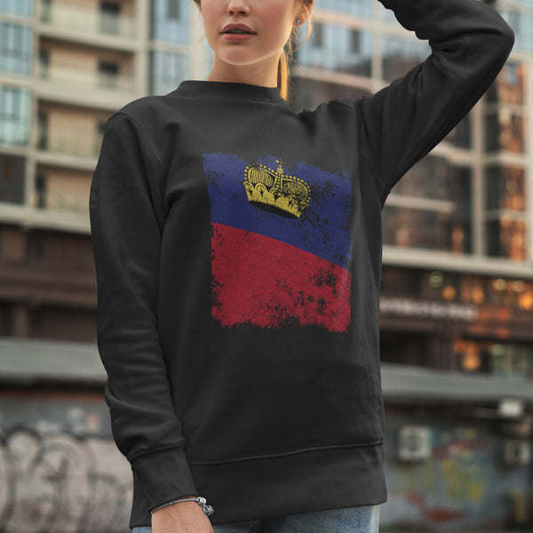 Liechtenstein Flag Sweatshirt