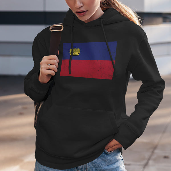 Liechtenstein Flag Hoodie