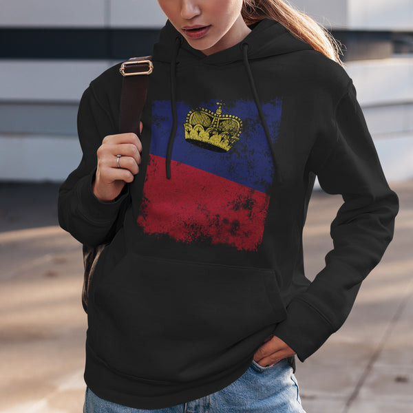 Liechtenstein Flag Hoodie