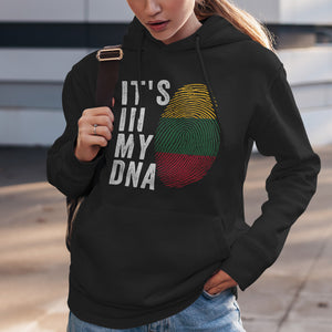 It's In My DNA - Lithuania Flag Hoodie