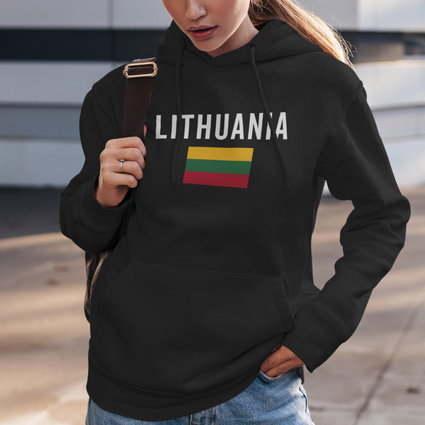 Lithuania Flag Hoodie