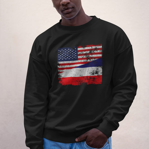 Los Altos USA Flag Sweatshirt