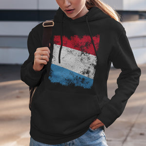 Luxembourg Flag Hoodie