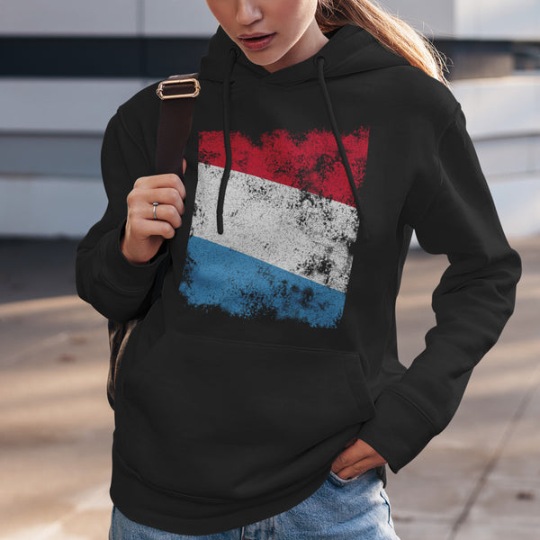 Luxembourg Flag Hoodie