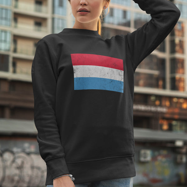 Luxembourg Flag Sweatshirt
