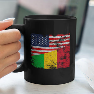 Mali USA Flag Mug