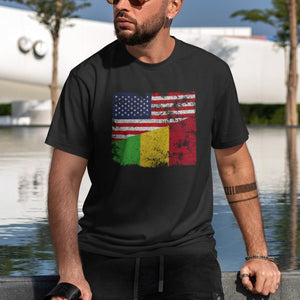 Mali USA Flag T-Shirt