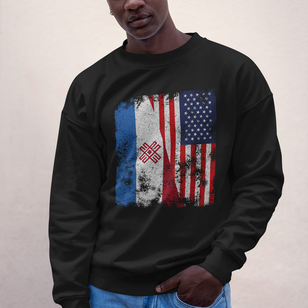 Mari El 2006-2011 USA Flag Sweatshirt