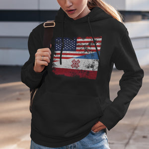 Mari El 2006-2011 USA Flag Hoodie