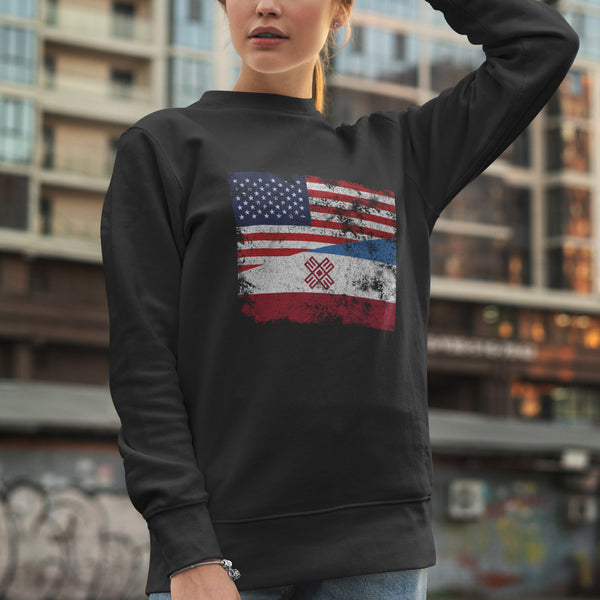 Mari El 2006-2011 USA Flag Sweatshirt