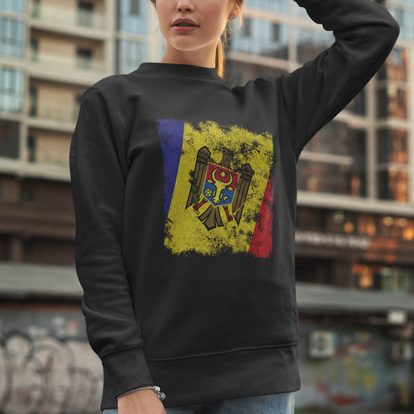 Moldova Flag Sweatshirt