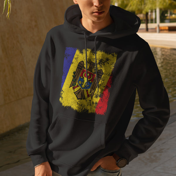 Moldova Flag Hoodie
