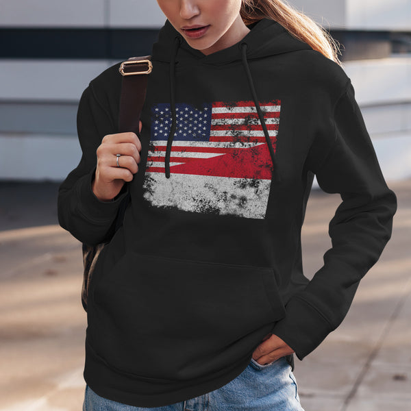 Monaco USA Flag Hoodie