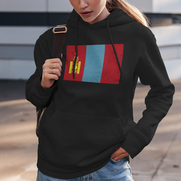 Mongolia Flag Hoodie