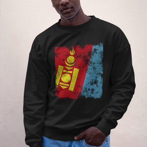 Mongolia Flag Sweatshirt
