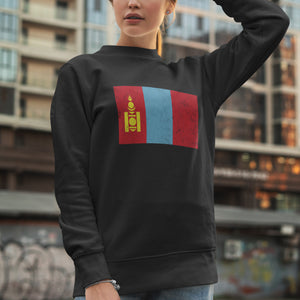 Mongolia Flag Sweatshirt