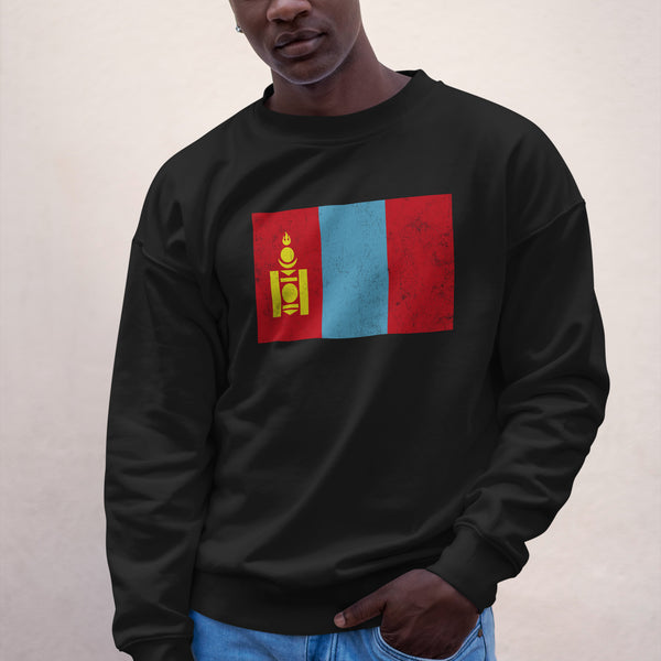 Mongolia Flag Sweatshirt