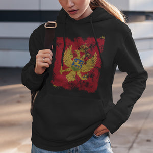 Montenegro Flag Hoodie