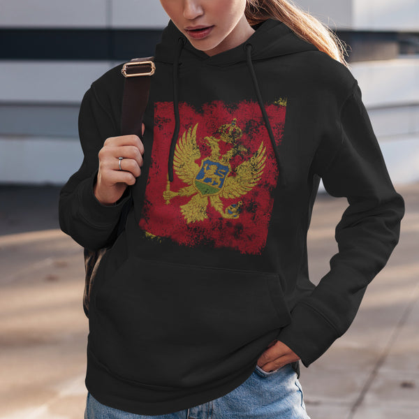 Montenegro Flag Hoodie