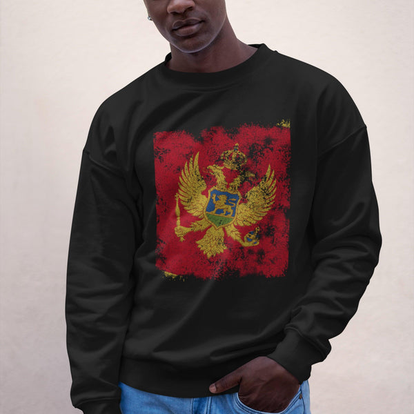 Montenegro Flag Sweatshirt