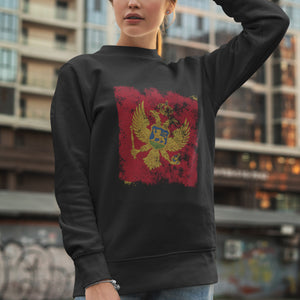 Montenegro Flag Sweatshirt
