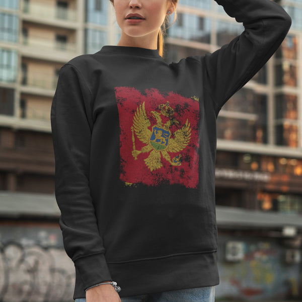 Montenegro Flag Sweatshirt