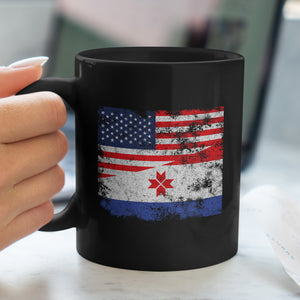 Mordovia USA Flag Mug