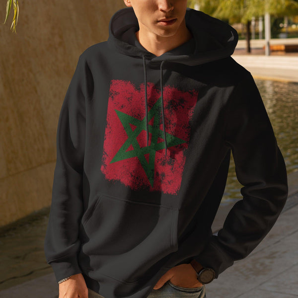 Morocco Flag Hoodie