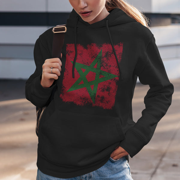 Morocco Flag Hoodie