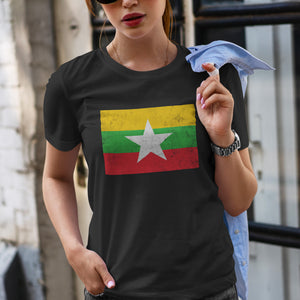 Myanmar Flag T-Shirt