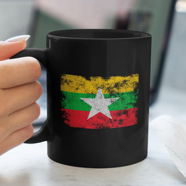 Myanmar Flag Mug