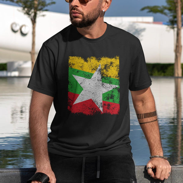 Myanmar Flag T-Shirt