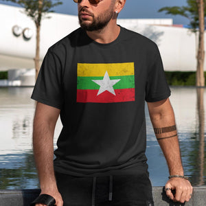 Myanmar Flag T-Shirt