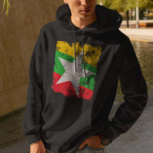 Myanmar Flag Hoodie