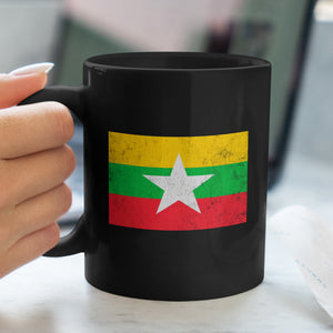 Myanmar Flag Mug
