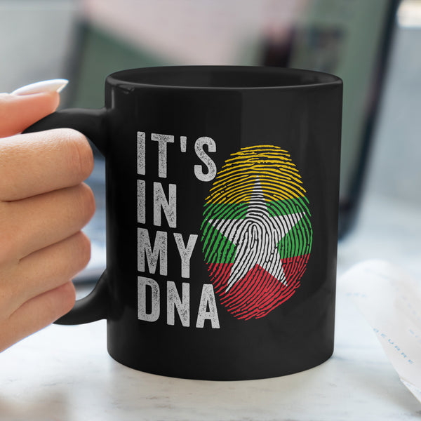 It's In My DNA - Myanmar Flag Mug