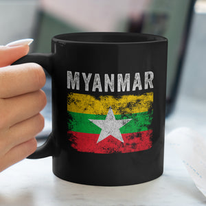 Myanmar Flag Mug
