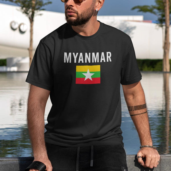 Myanmar Flag T-Shirt
