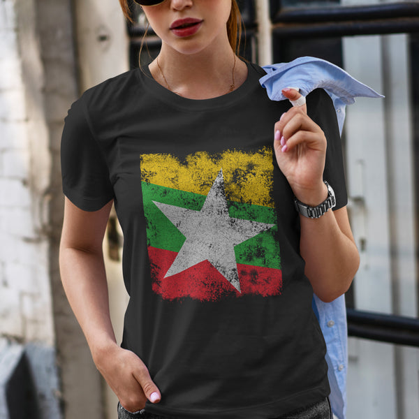 Myanmar Flag T-Shirt