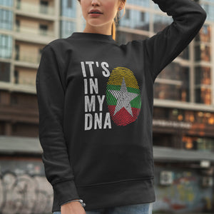 It's In My DNA - Myanmar Flag Sweatshirt