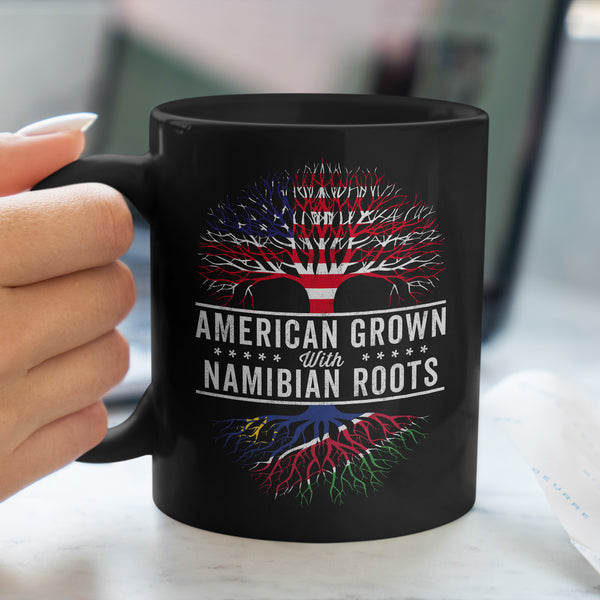 American Grown Namibian Roots Flag Mug