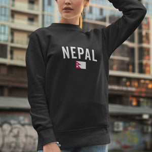 Nepal Flag Sweatshirt