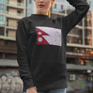 Nepal Flag Sweatshirt