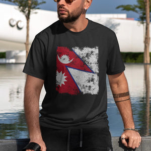 Nepal Flag T-Shirt
