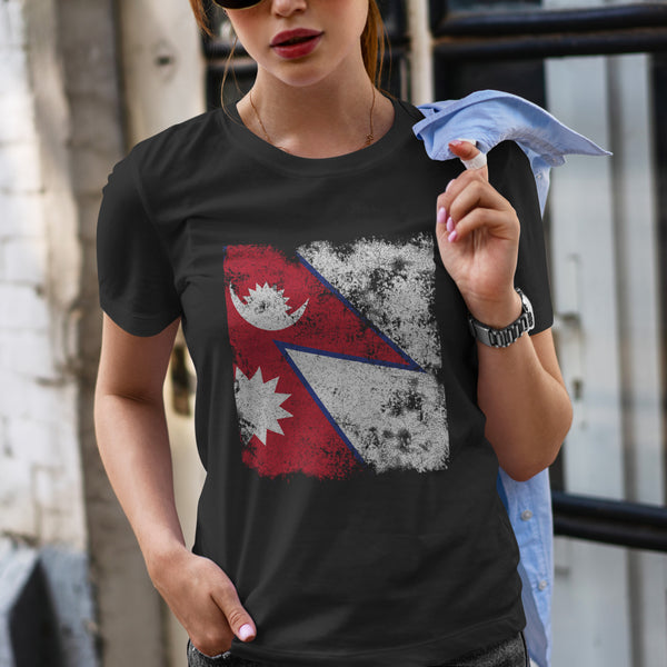 Nepal Flag T-Shirt
